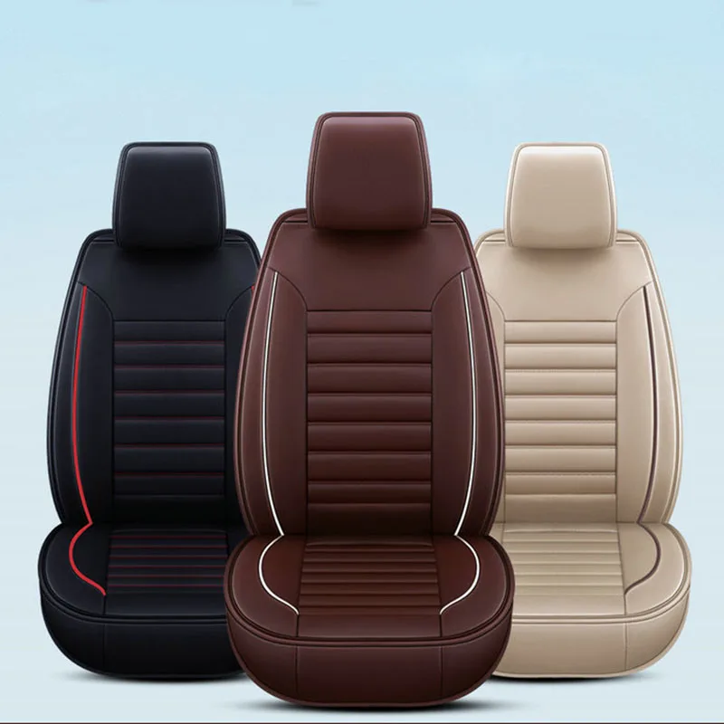Чехлы для автомобильных сидений из искусственной кожи автомобильные аксессуары