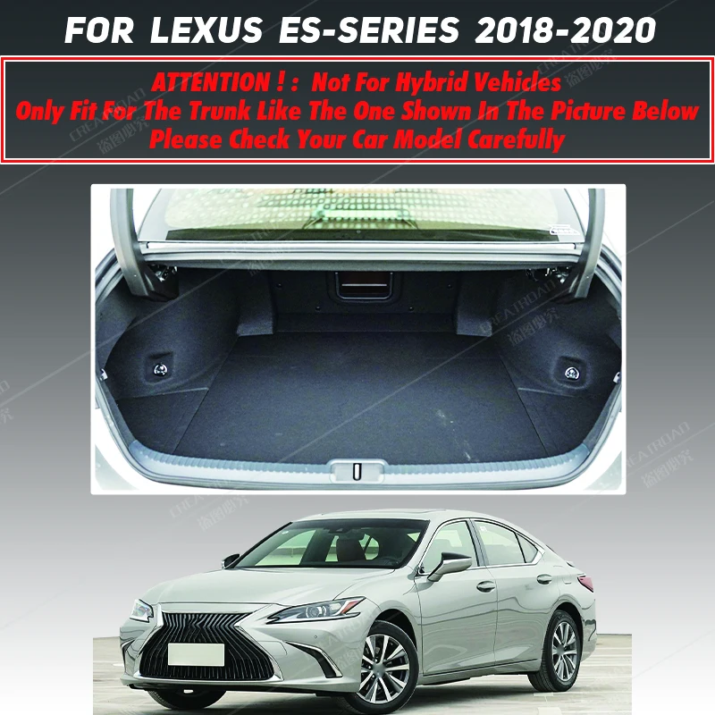 Коврик для багажника автомобиля LEXUS ES series 2018 2019 2020