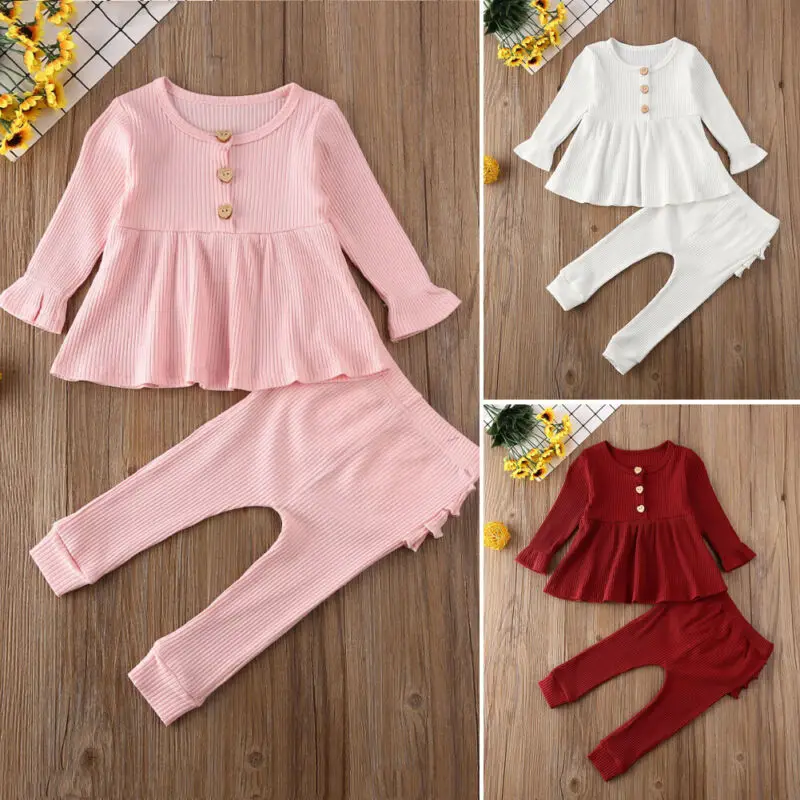 Детская зимняя теплая одежда для маленьких девочек вязаные хлопковые топы