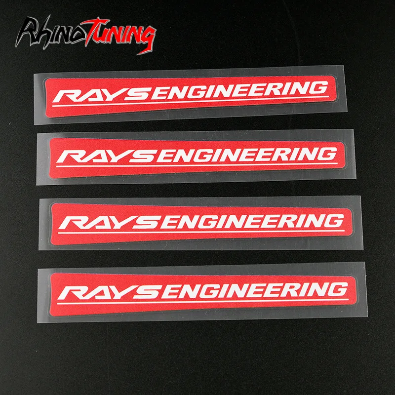 Комплект из 4 предметов Rays Volk Racing Car колесных дисков Стикеры для TE37 SL CE28 GramLights Авто колеса этикетка для укладки волос