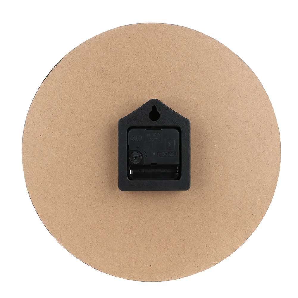 12 дюймовые винтажные настенные часы с арабскими цифрами бесшумные деревенские в