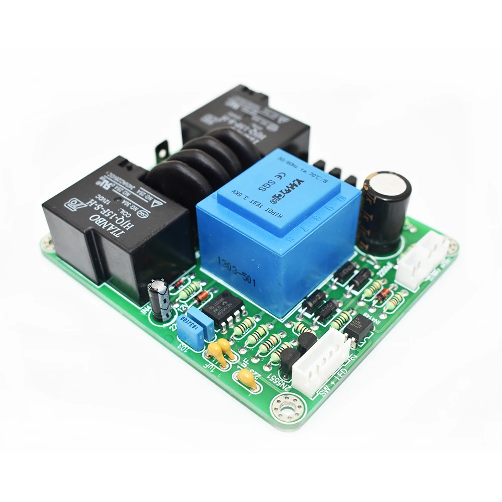 Усилитель мощности Lusya Class A 220 В плата защиты от задержки запуска с мягким