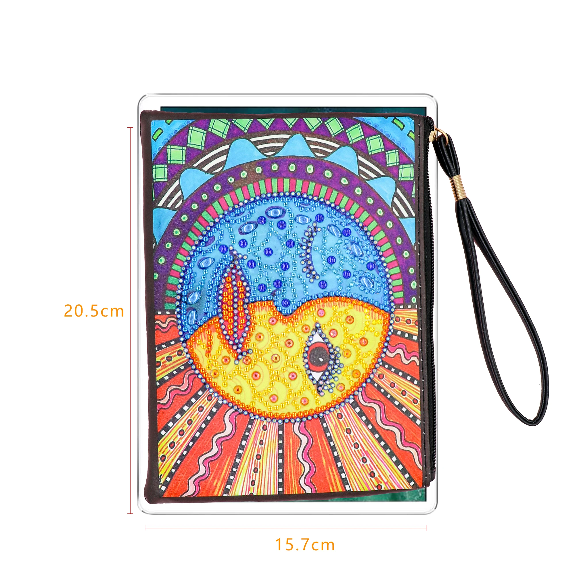 

5D Diy Special Shaped Diamond Painting Craft Women'S Clutch Bag Gifts Wristlet Wallet Valentine'S Day Gift For Girlfriend 6Jhb10