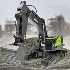 HUINA 1593 1  14 экскаватор из сплава 22 канала 2,4 ГГц дистанционное управление инженерное транспортное средство функция прямого движения