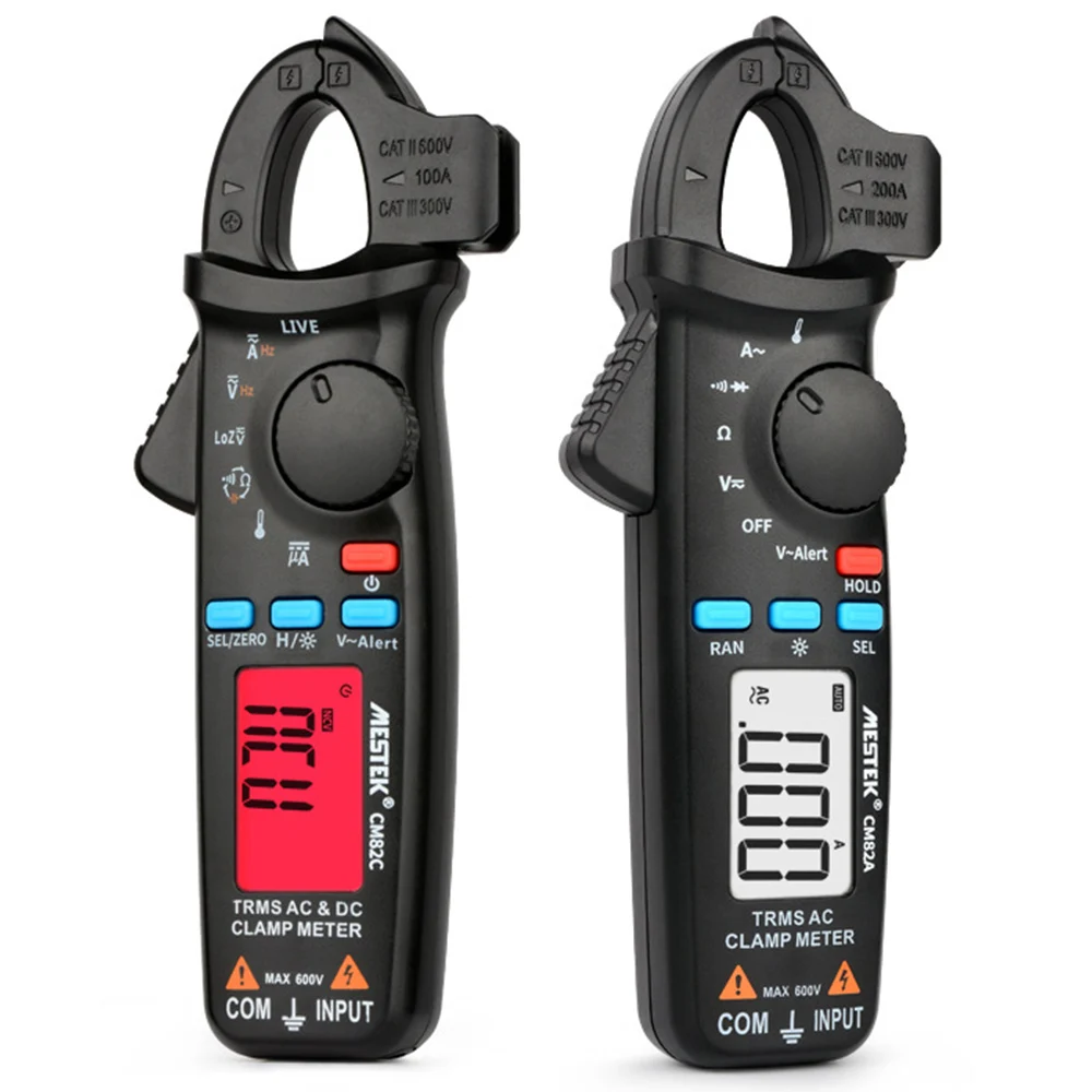 MESTEK CM82C Мини цифровой токоизмерительный прибор тестер мультиметр клещи AC DC сопротивление напряжения измерительные инструменты