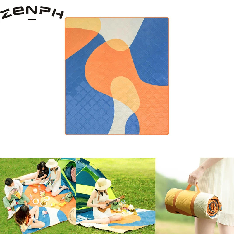 Коврик Zenph для кемпинга на открытом воздухе всей семьи 180*200 см уличный пляжный