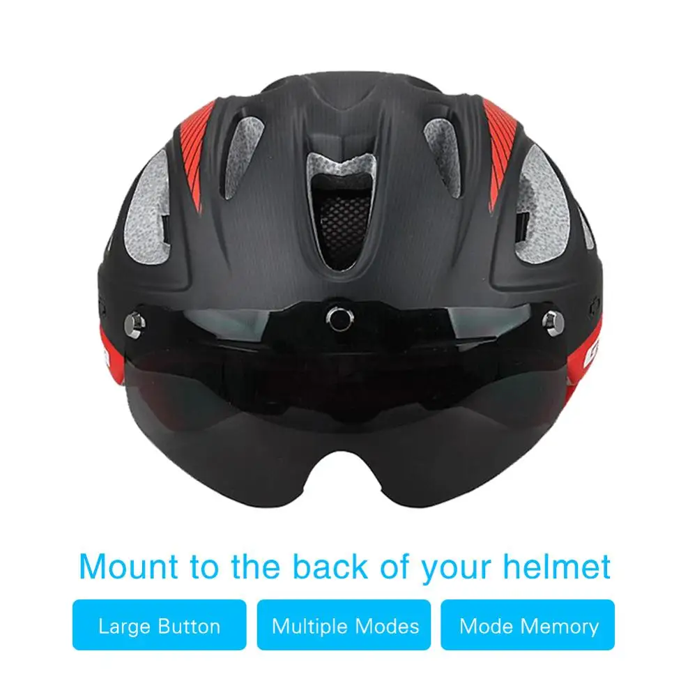 Dstyles USB Перезаряжаемый водонепроницаемый задний светодиодный фонарь высокой