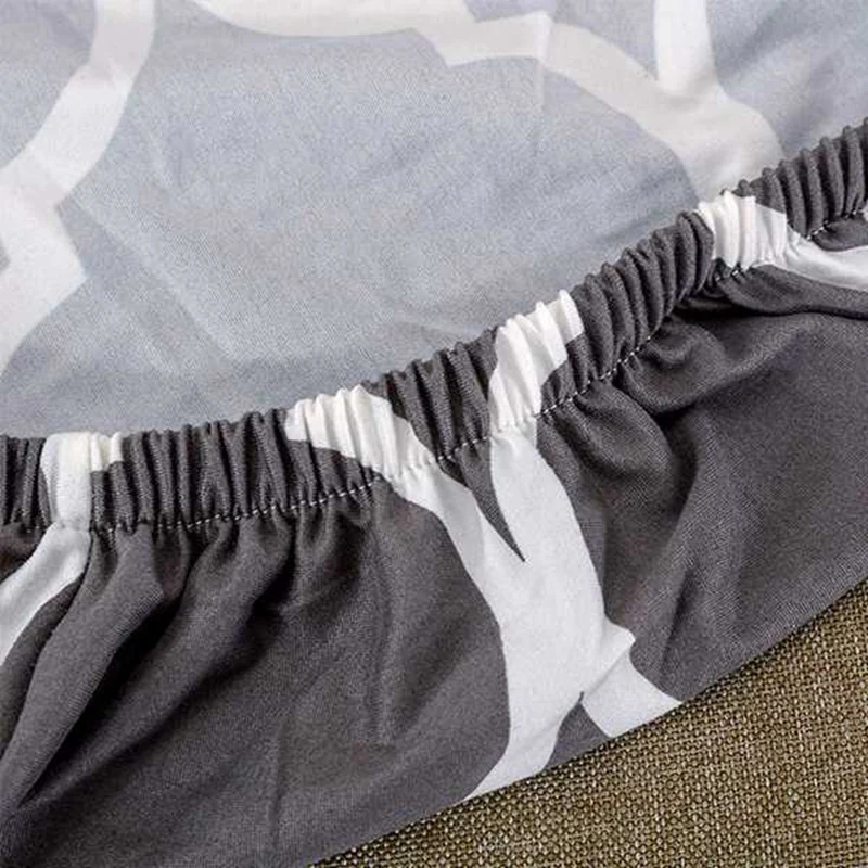 

6 Pcs Dining Chair Cover Spandex Elastic Chair Slipcover Case Stretch Seat Cover for Wedding Hotel Banquet Living Room