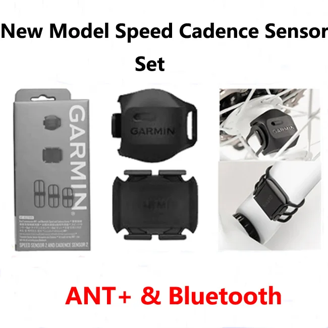New Speed Cadence Датчик Garmin ANT+ и Bluetooth, велосипедные части для велосипеда Edge 510 810 fenix2 910XT Gps oregon Forerunner - Цвет: New Speed Cadence