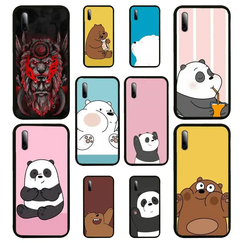 

lovely Cute Bear Phone Case for Xiaomi mi 11 ultra 10t A1 A2 I6 5x smart 8 9 SE 8 LITE MAX2 Funda coque cover