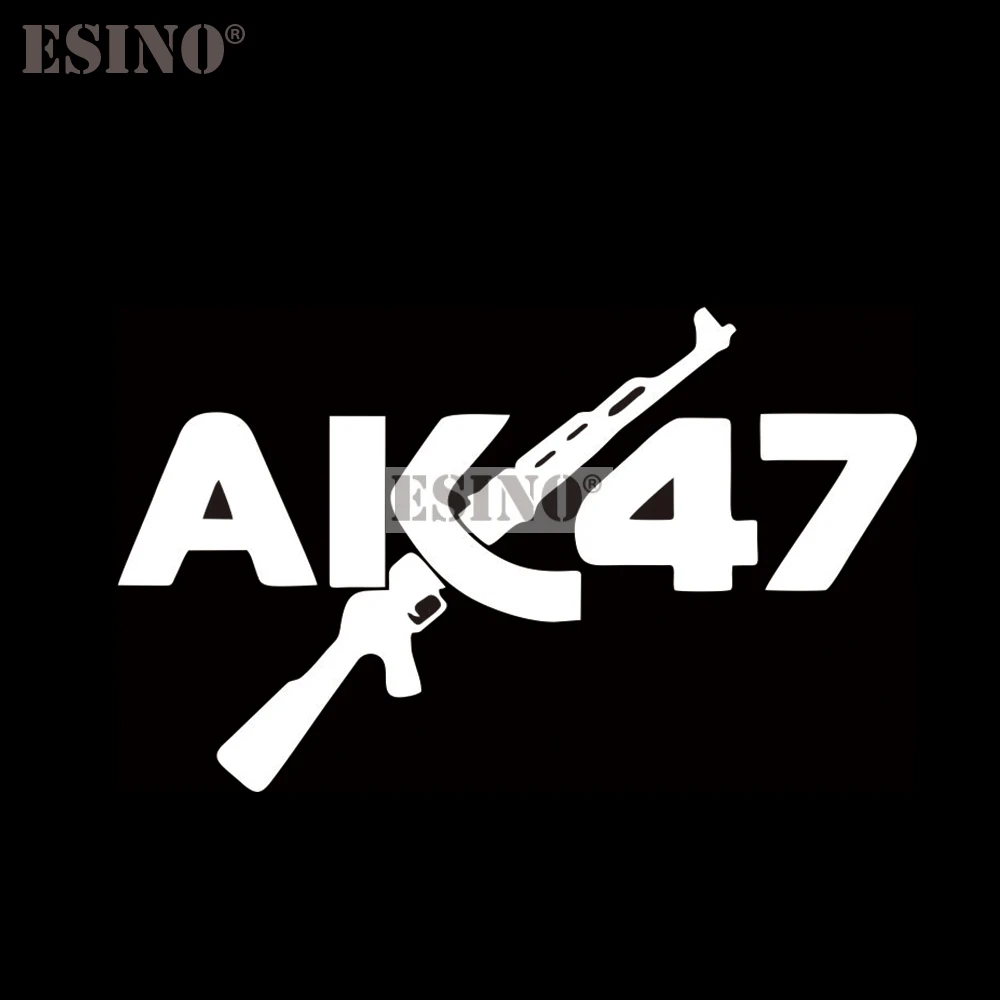 Новый дизайн Стайлинг автомобиля забавный пистолет AK47 креативный стиль