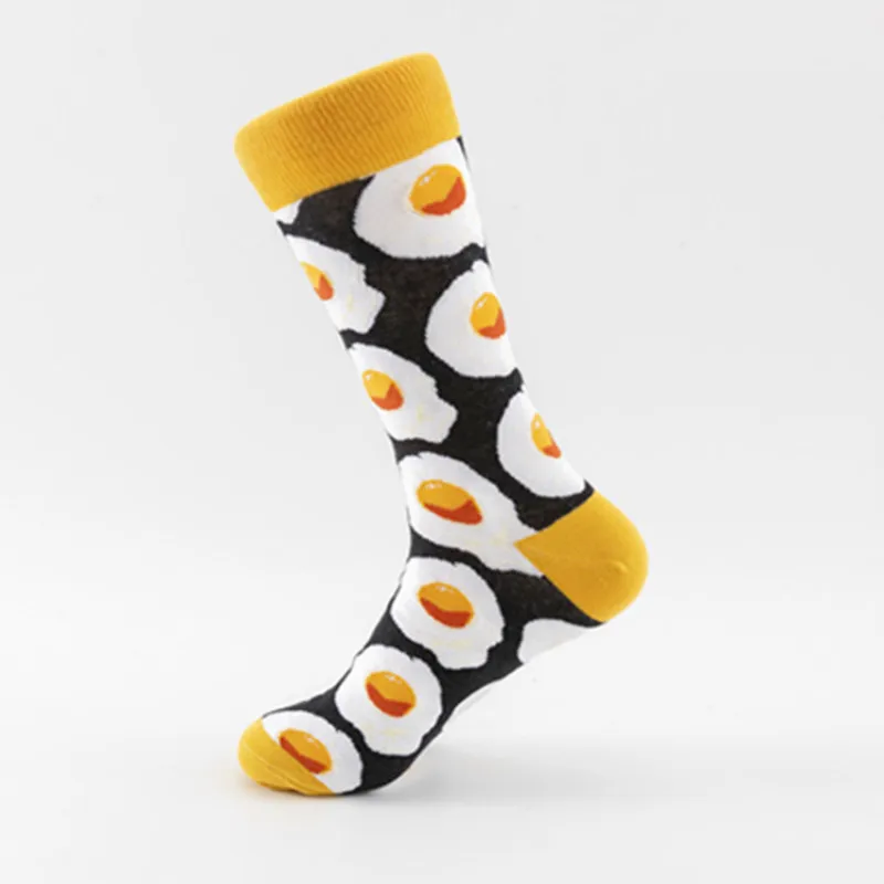 Высокое качество хлопок счастливые мужские носки для женщин британский стиль