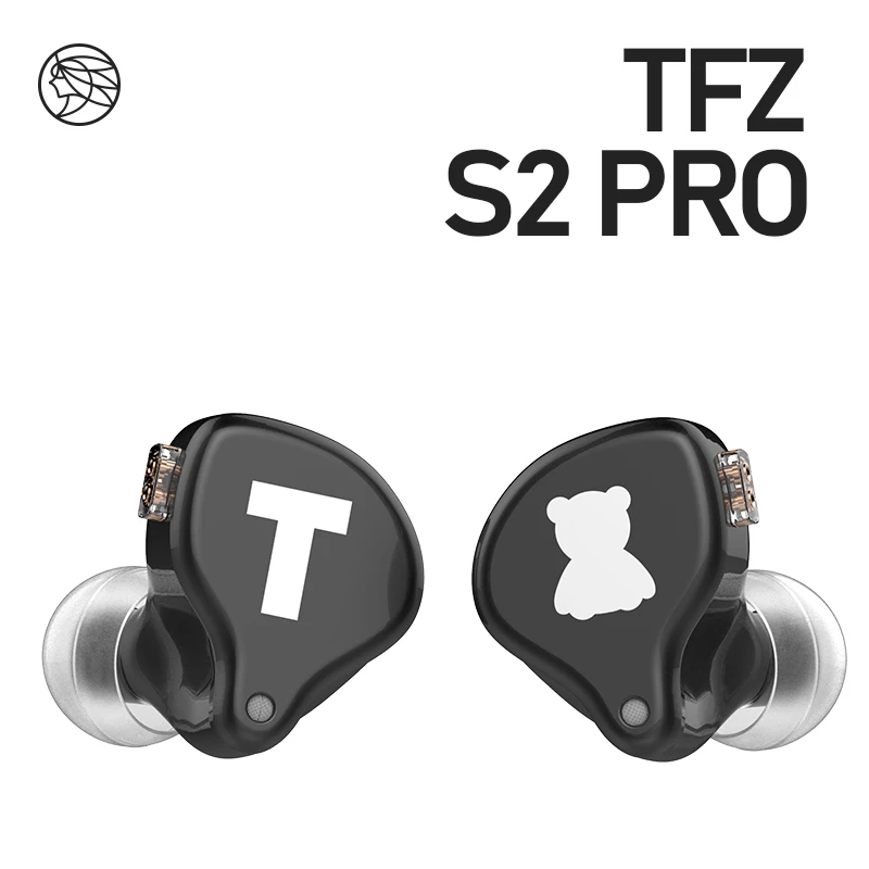 TFZ/S2 PRO наушники вкладыши динамические мембранные HIFI бас гарнитура с 2Pin кабелем