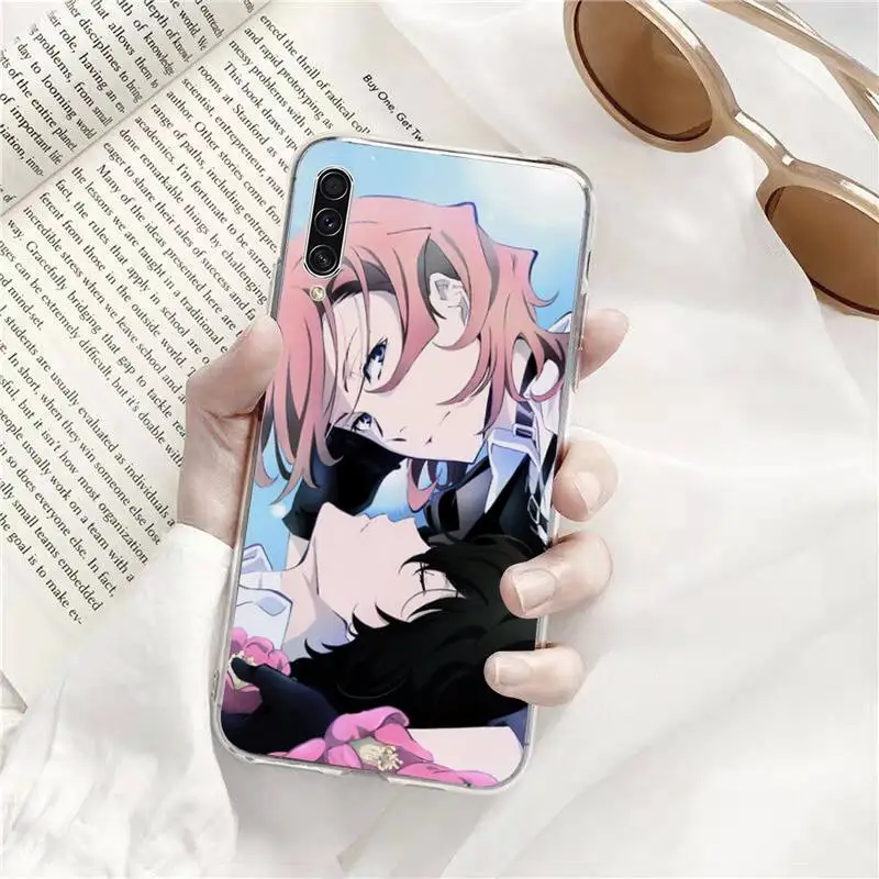 

Anime Bungou Stray Dogs Phone Case Transparent for Samsung s9 s10 s20 Huawei honor P20 P30 P40 xiaomi note mi 8 9 pro lite plus