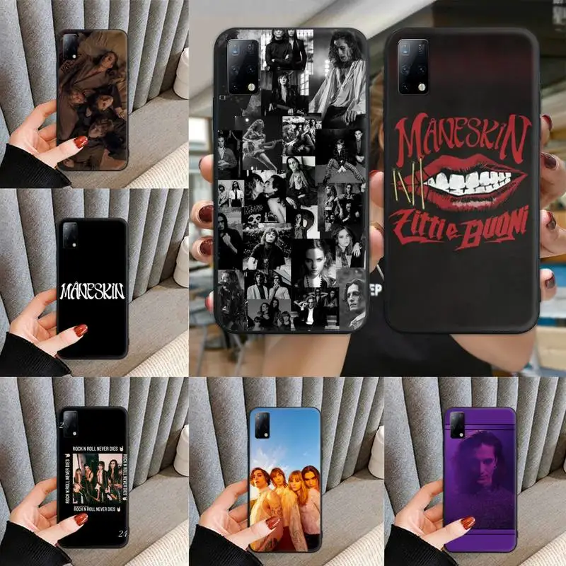 

Maneskin Damiano David Phone Case For Redmi 9a 8a 7a 6a K20 note10 note9 note8 note7 note6 pro soft Cover Fundas
