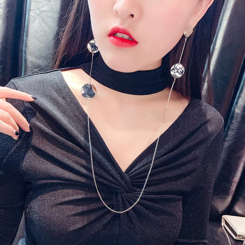 Женские длинные серьги с геометрическими кисточками новинка 2019 модные ювелирные