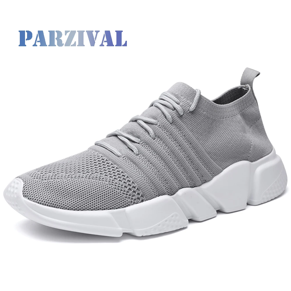 

PARZIVAL Summer Men Shoes Mesh Men's Casual Shoes Casual Sports Shoes Comfortable Socks Shoes Lightweight Moccasins Men Sneakers