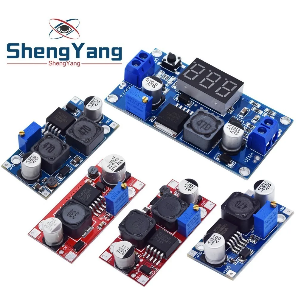 ShengYang 1 шт. повышающий понижающий DC-DC Регулируемый понижающий преобразователь XL6009 модуль питания 20 Вт 5-32 В до 1,2-35 в