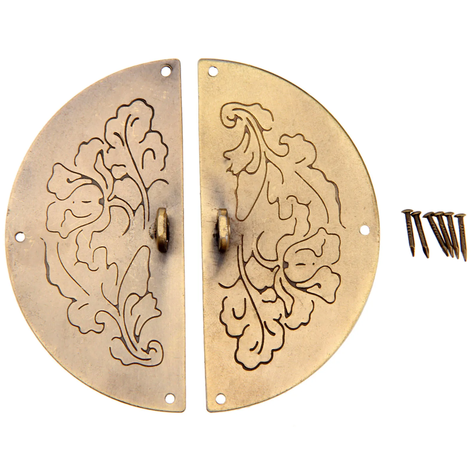 Железная ручка 75 мм круглый замок Ретро дизайн винтажная деревянная коробка