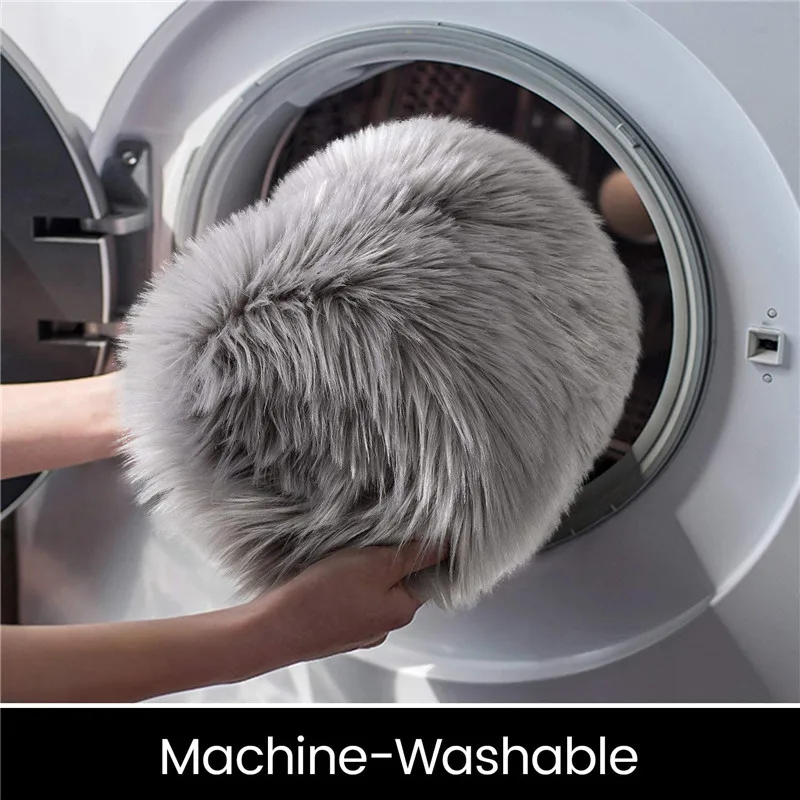 

Faux Fur Sheepskin Area Rugs for Bedroom Living Room Home Decor Floor Sofa Couch Fluffy Kids Baby Carpet Girl Cute Room Carpet