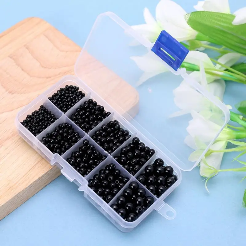 1380 шт. пластиковые бусины для кукол сделай сам 3 мм 4 5 6 8