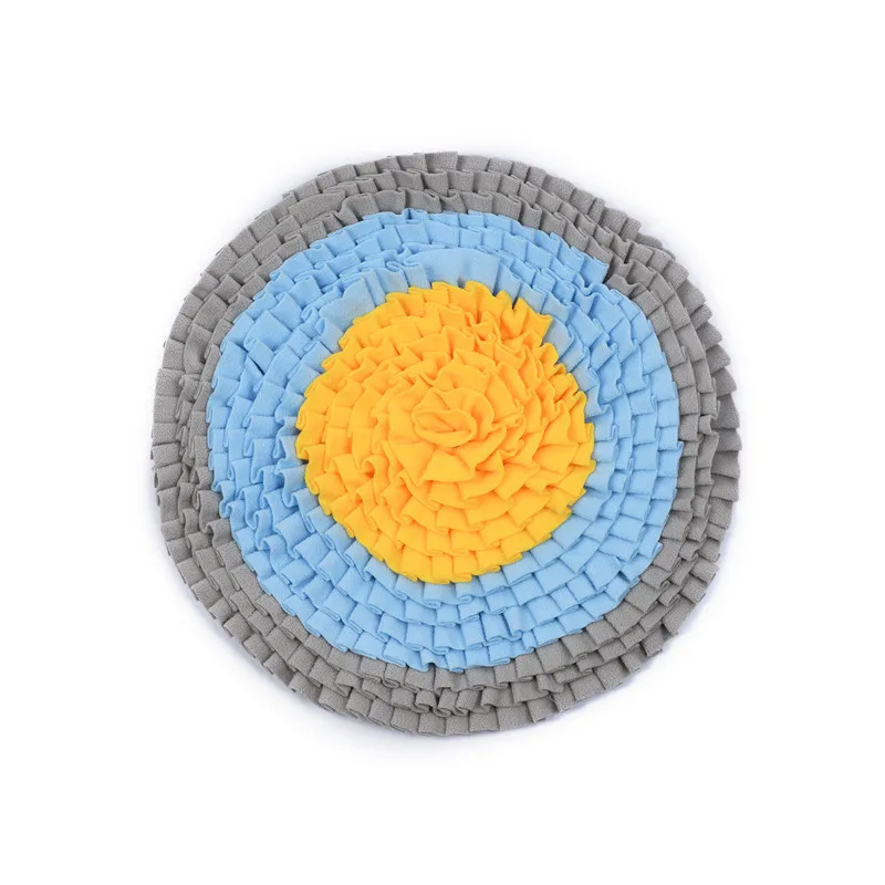 

Pet Dog Snuffle Mat Pet Sniffing Training Blanket Detachable Fleece Pads Dog Mat Relieve Stress Nosework Puzzle Toy Pet Nose Pad