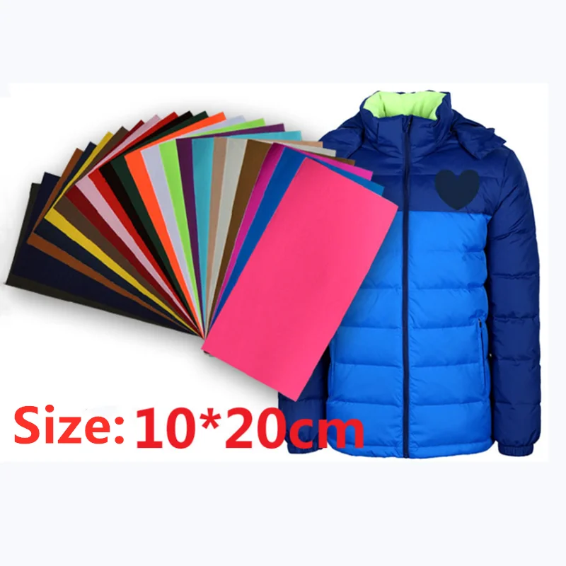 10*20 см 2 шт. самоклеящиеся нашивки из ткани сделай сам разноцветные диванные