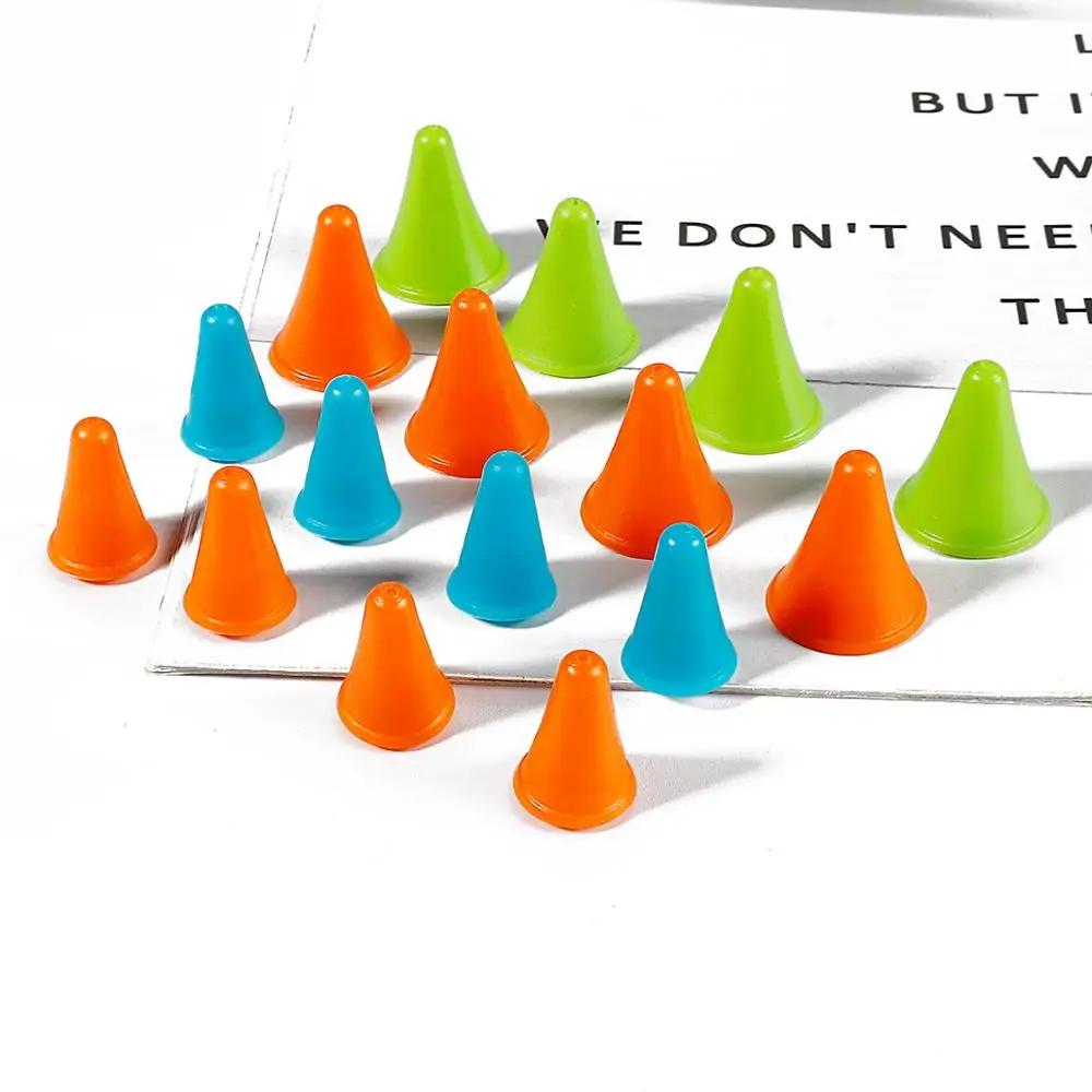 

10/20pcs Rubber Cone Shape Knit Knitting Needles Cap Tips Point Protectors For Knitting Craft Sewing Accessories
