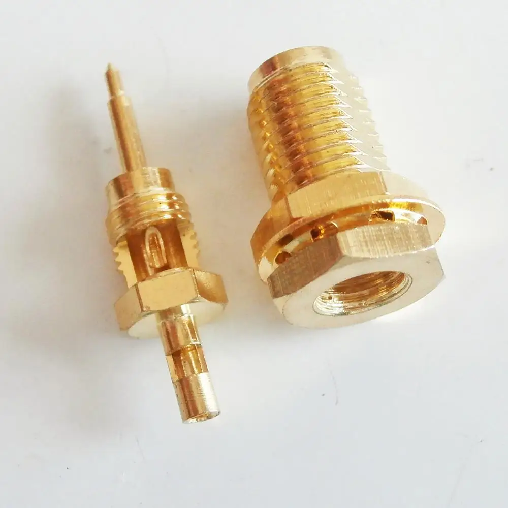 1X RF коннектор RPSMA RP SMA гнездо уплотнительное кольцо переборочная панель гайка