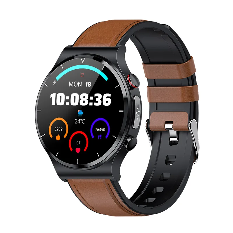 

E88 New ECG+PPG Smart Watch Body Temperature Measure Bracelet Wireless Charger Heart Rate Monitor Fitness Tracker Smartwatch