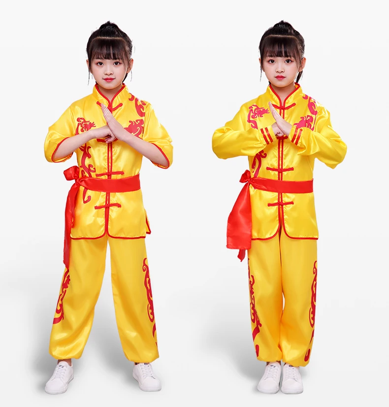 Детский костюм для таэквондо добок ушу кимоно одежда дзюдо китайский кунг фу Тай