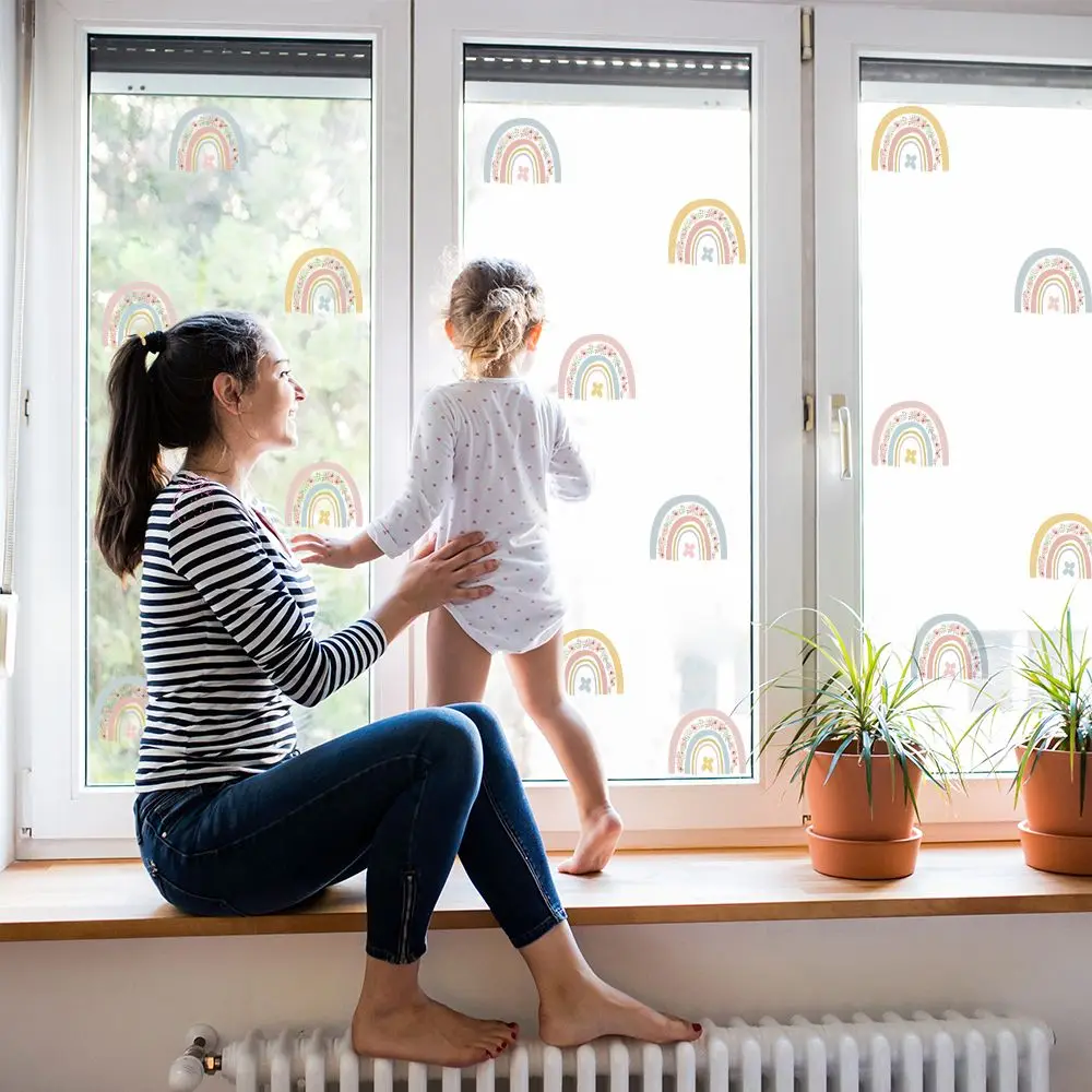 Креативная Настенная Наклейка в стиле бохо с сердцами для маленьких девочек и