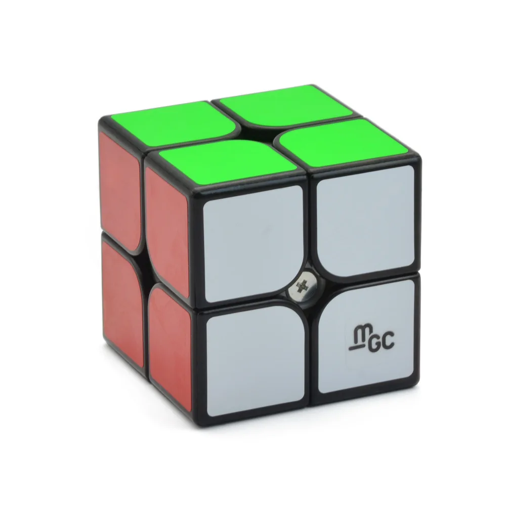 Магнитный магический куб Yongjun MGC 2x2x2 без наклеек YJ 2*2 скоростной для игрушек