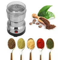 coffee grinder multi function electric coffee grinder portable cereals nuts beans spices grains grinding machine grain grinder
