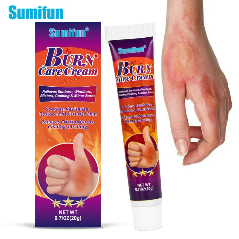 

20g Sumifun Burn Scald Antibacterial Cream Anti-infection Antibacterial Cream Wound Chinese Herbs Medical Pain Relief Ointment