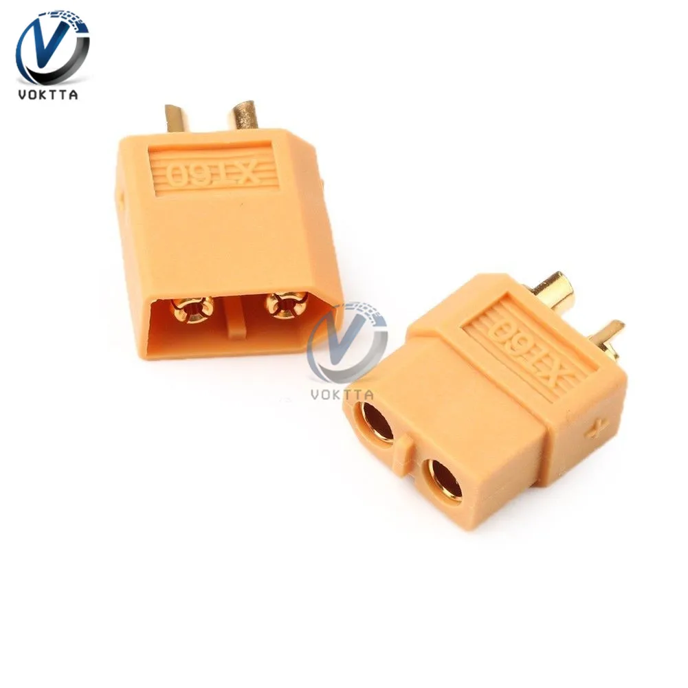 

Штекер XT60, 14AWG, 10 см, 1 пара