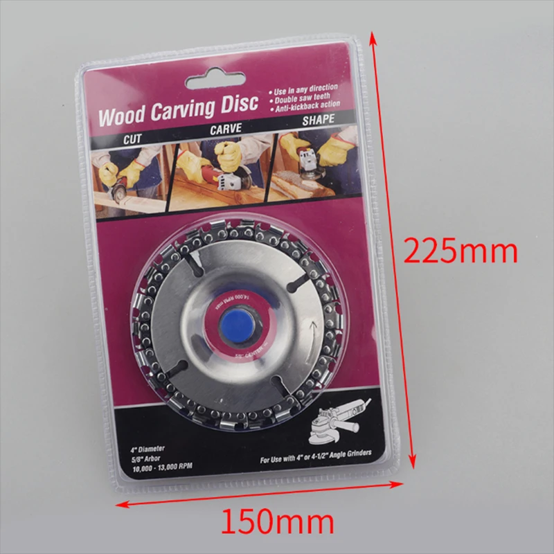 Ламеция 4 дюймов 22 твердосплавное тонкой цепная пила шлифовальник диск резьба