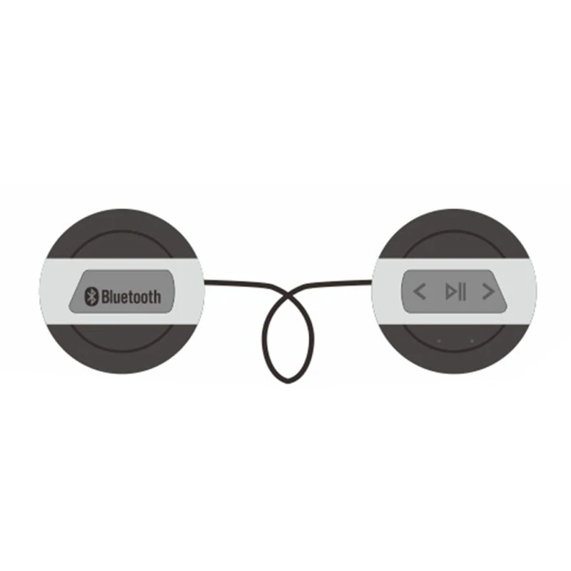 Поглощающий пот тюрбан для музыки совместимый с Bluetooth повязка на голову мягкие