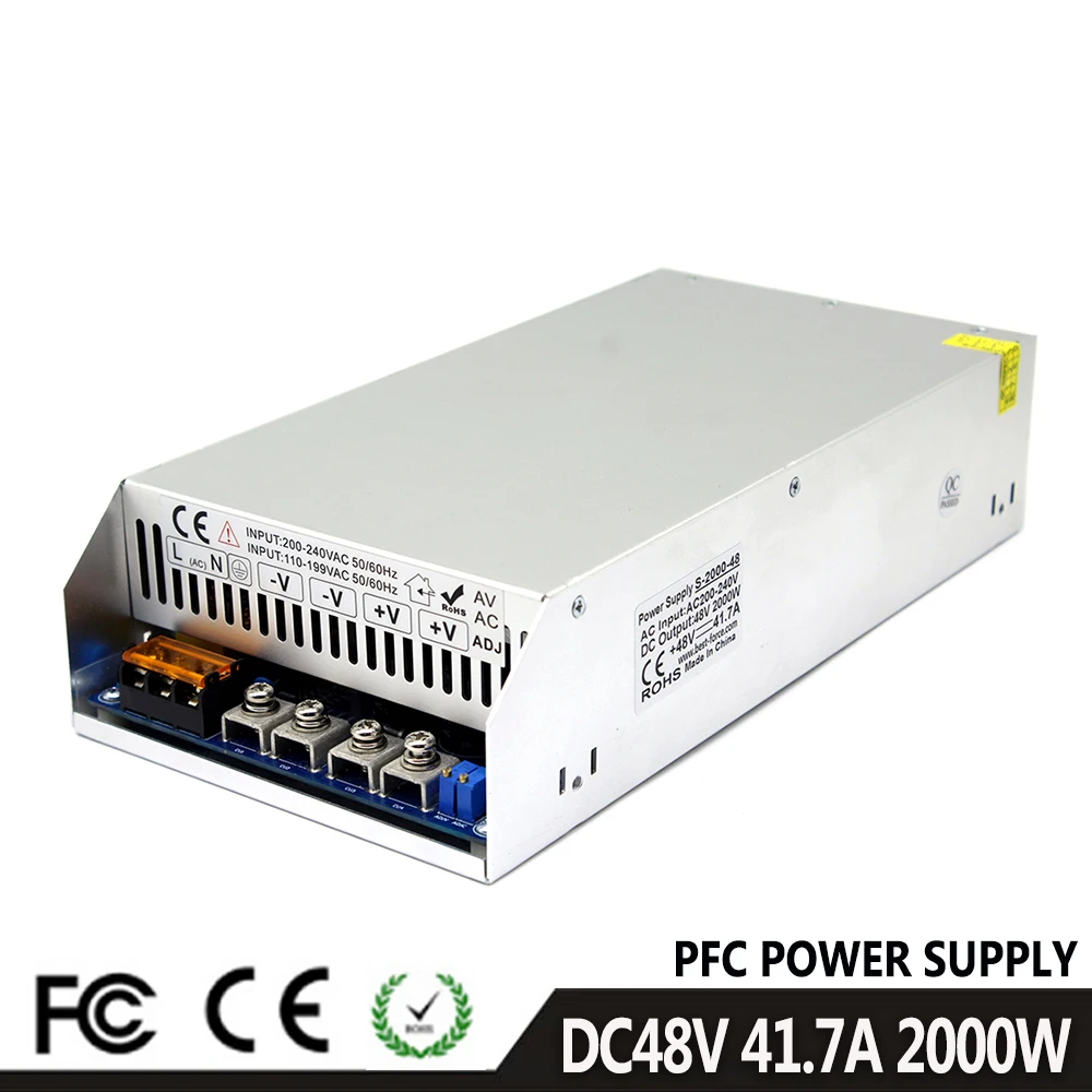 Универсальный импульсный источник питания 48 В постоянного тока PFC трансформатор