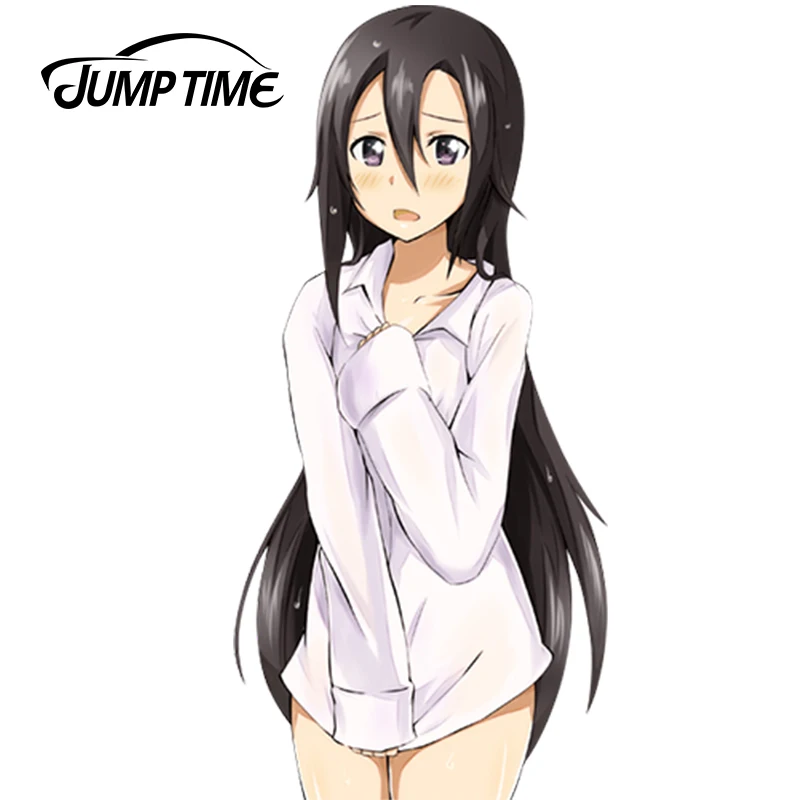 JumpTime 13 см x 6 1 с сердечком для девочек Kirito аниме Sword Art Online Красота Виниловая пленка