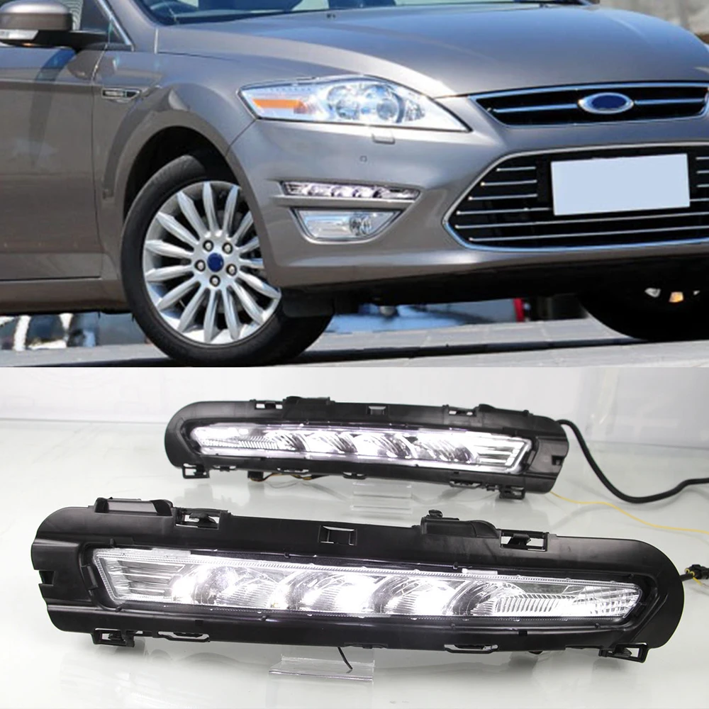 CSCSNL 1 комплект DRL дневные ходовые огсветильник для Ford Mondeo Fusion 2011 2012 2013