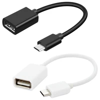 hot wholesale high quality micro usb mobile phone otg connect kit cable