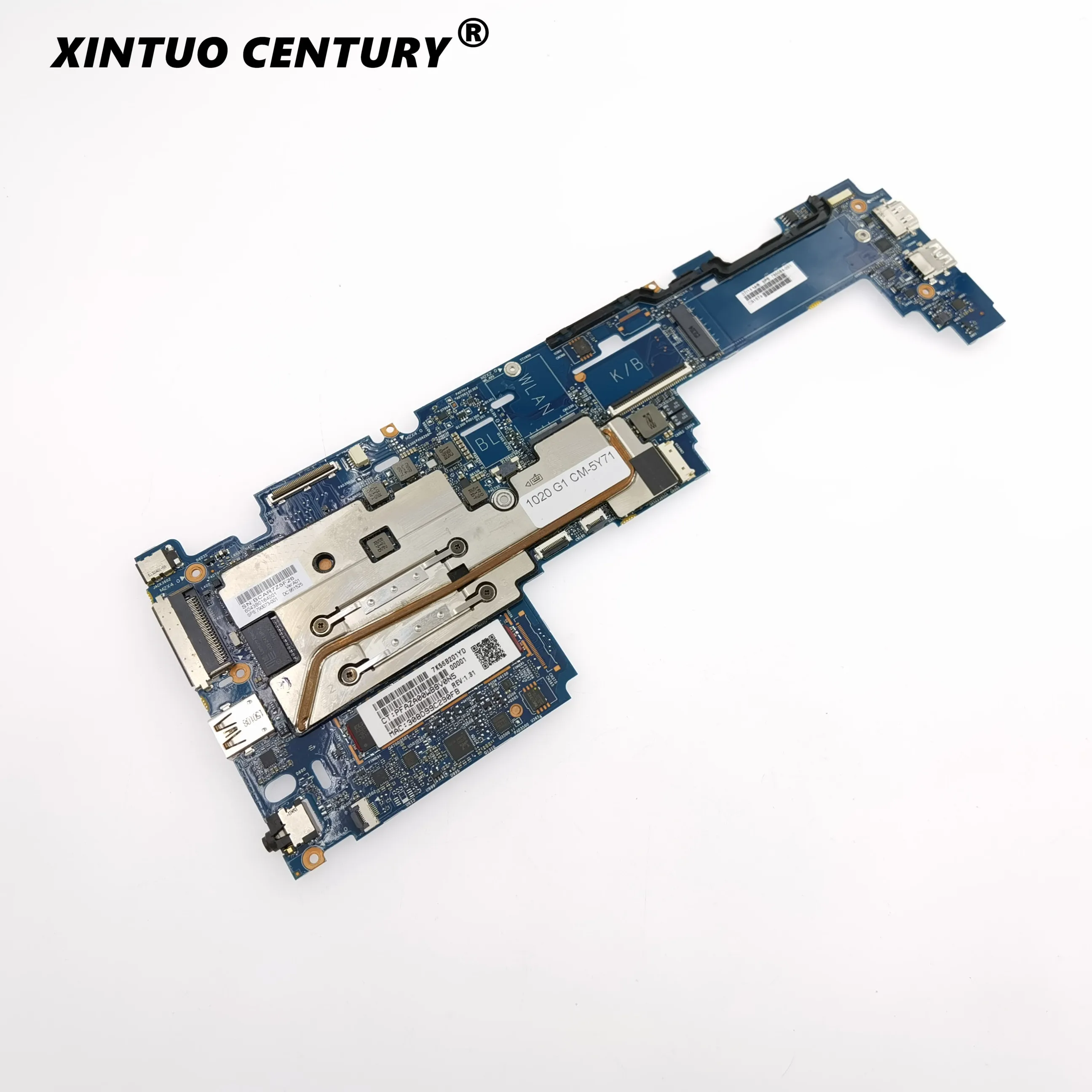 Bestellen FÜR HP EliteBook 1020 G1 G2 Laptop Motherboard 6050A2646201-MB-A03 790065-001 790065-601 790065-501 M-5Y71 CPU 8GB
