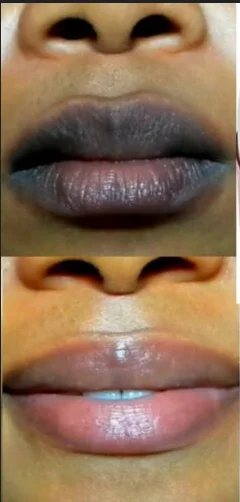 Новый розовый крем для губ Осветляющий бальзам удаления темного дыма бесплатная