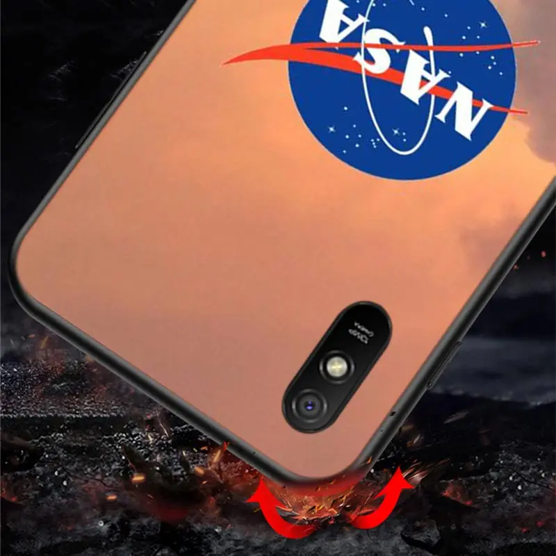 

Space NASAing For Xiaomi Redmi 9 9C 9A 9I 9T 10X 8A 8 7A 7 6A 6 5 S2 Y3 Y2 K30 Ultra K20 Pro Black Phone Case