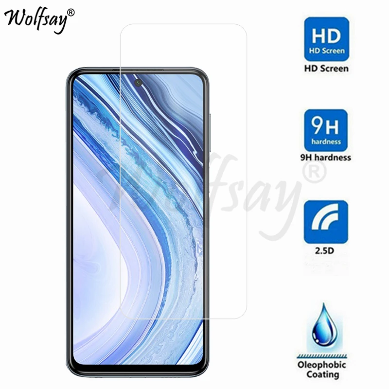 2 piezas de vidrio para Xiaomi Redmi Nota 9 Pro Max Protector de pantalla de cristal templado para Xiaomi Redmi Nota 9 Pro max pel&iacute;cula protectora del tel&eacute;fono-2