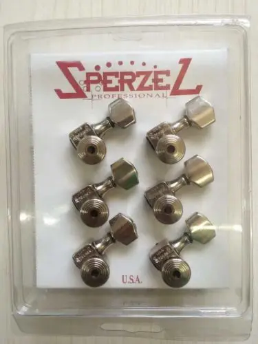 Гитарные тюнеры Sperzel 6 в линейной блокировке колышки для настройки | Спорт и