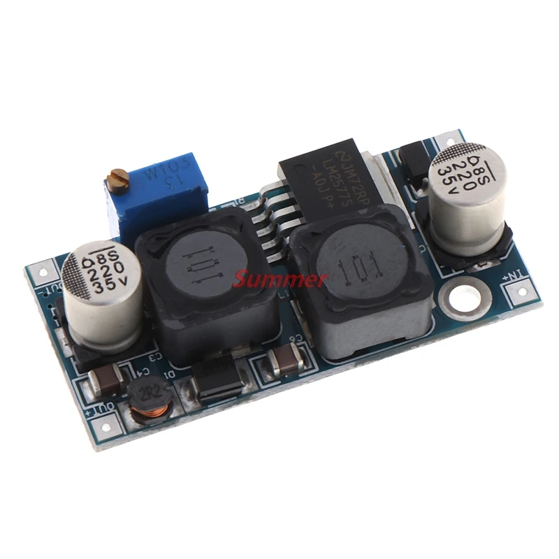 

New DC DC Auto Step Up Down Boost Buck Converter Module LM2577 3-35V To 1.2-30V Solar Voltage Power Supply For Arduino
