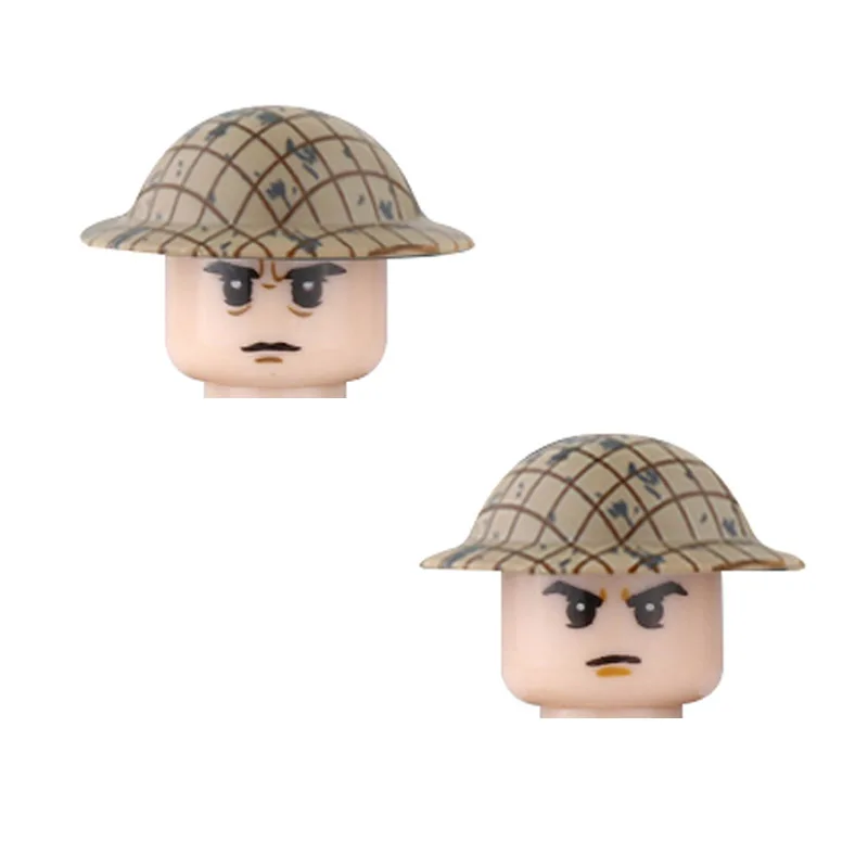 Фигурки солдат британской пехоты WW2 аксессуары строительные блоки военное