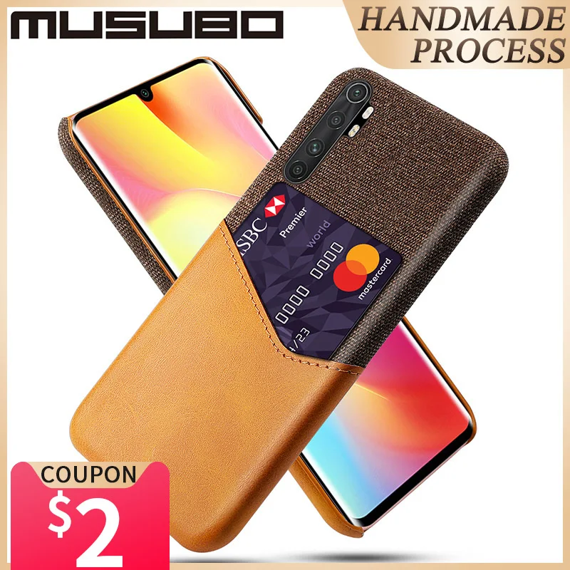 

Musubo Luxury Case For XIAOMI Note 10 Lite MiX 3 2s F2 Back Cover For MI CC9E CC9 mi 9 SE 9 Lite 8X Fundas Card Holder Instagram